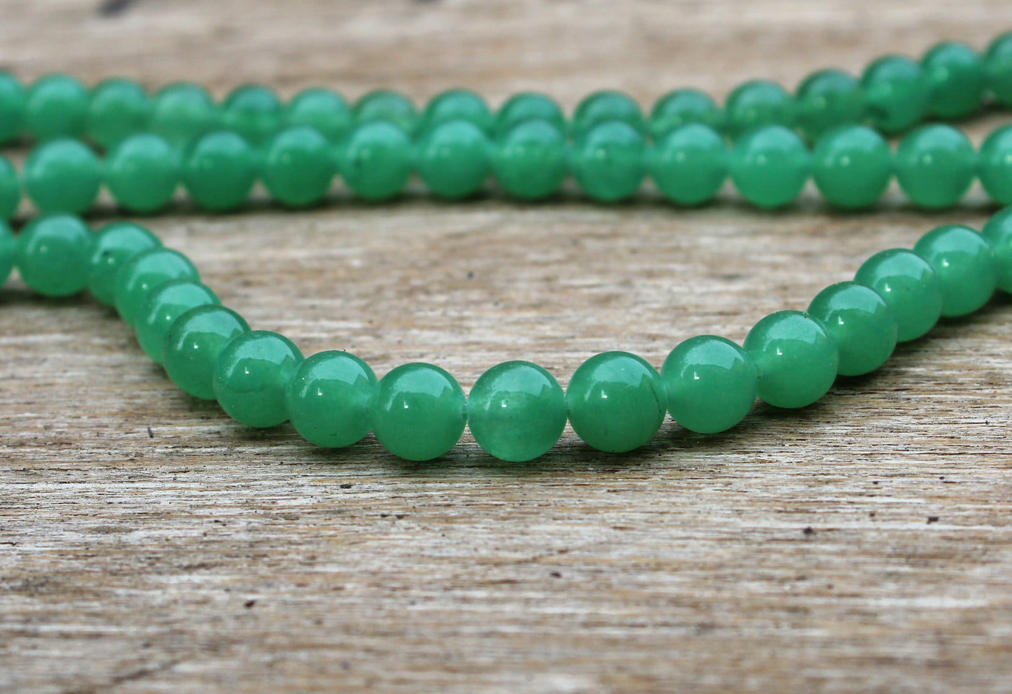 Natural Green Aventurine Beads