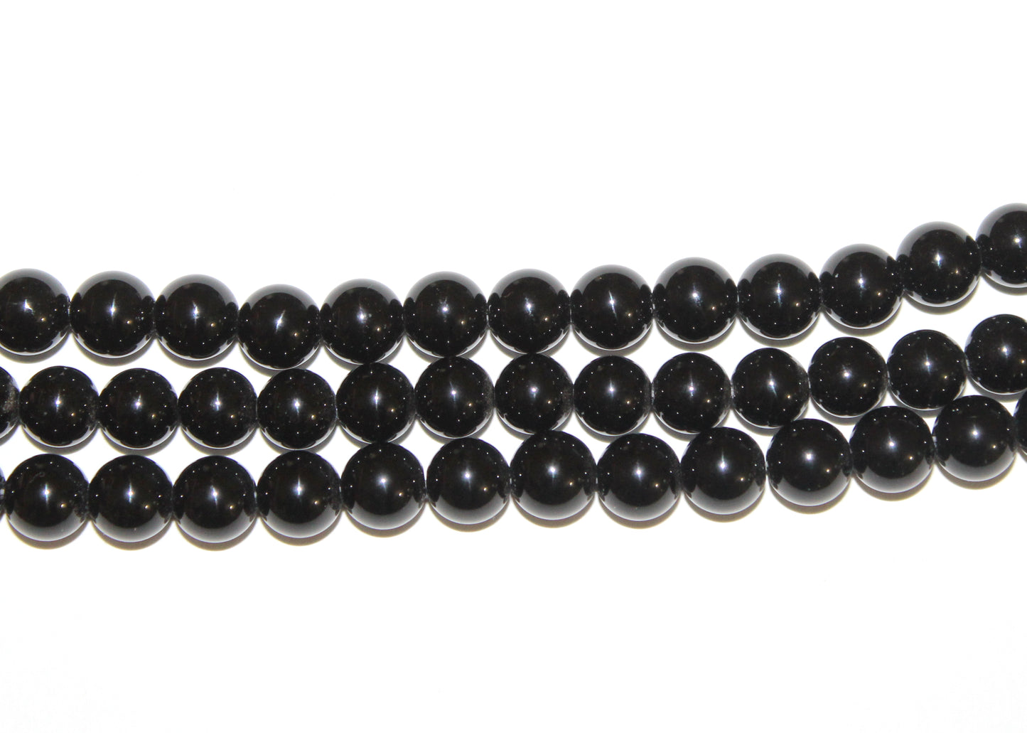 Natural Black Tourmaline Beads