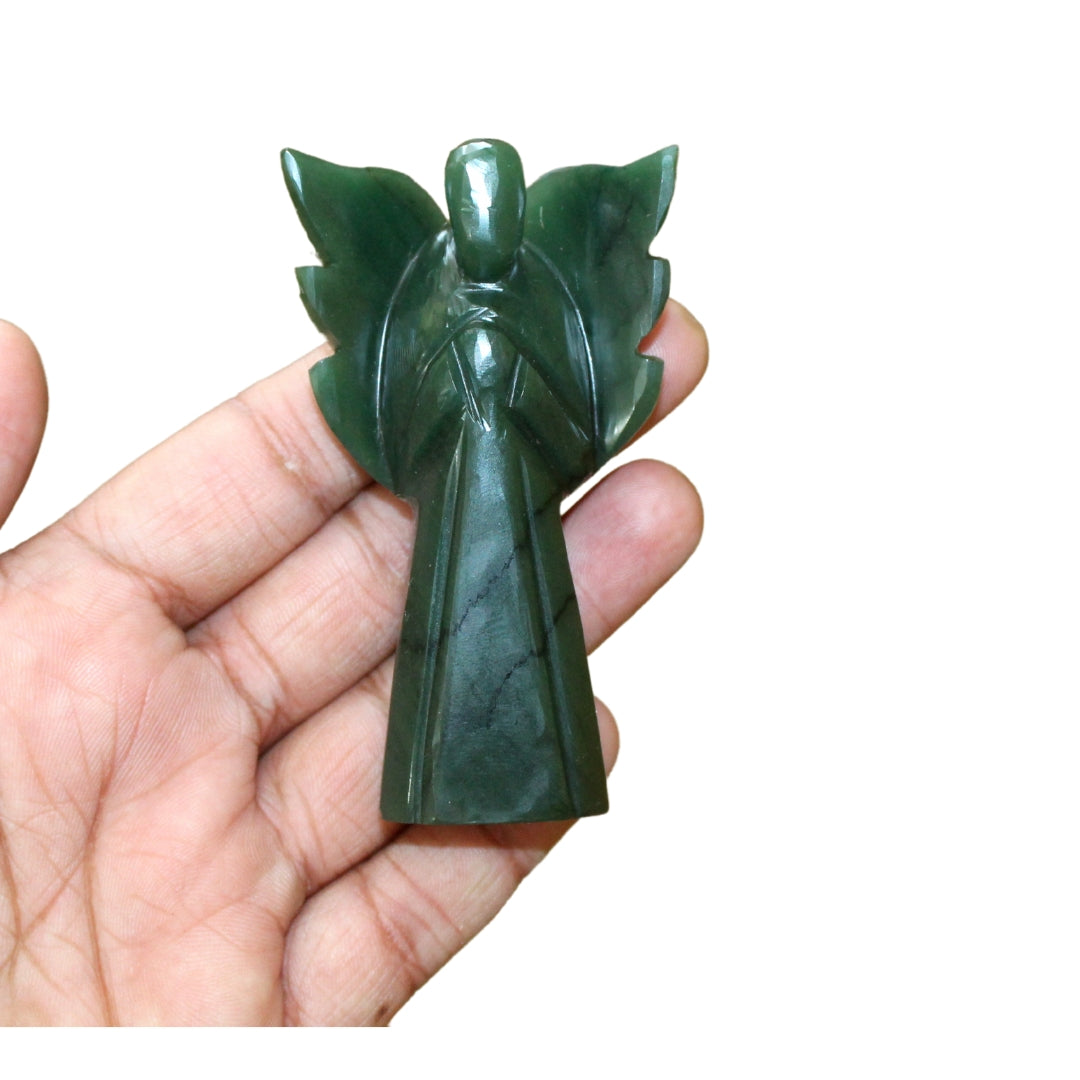 Natural Green Jade Angel