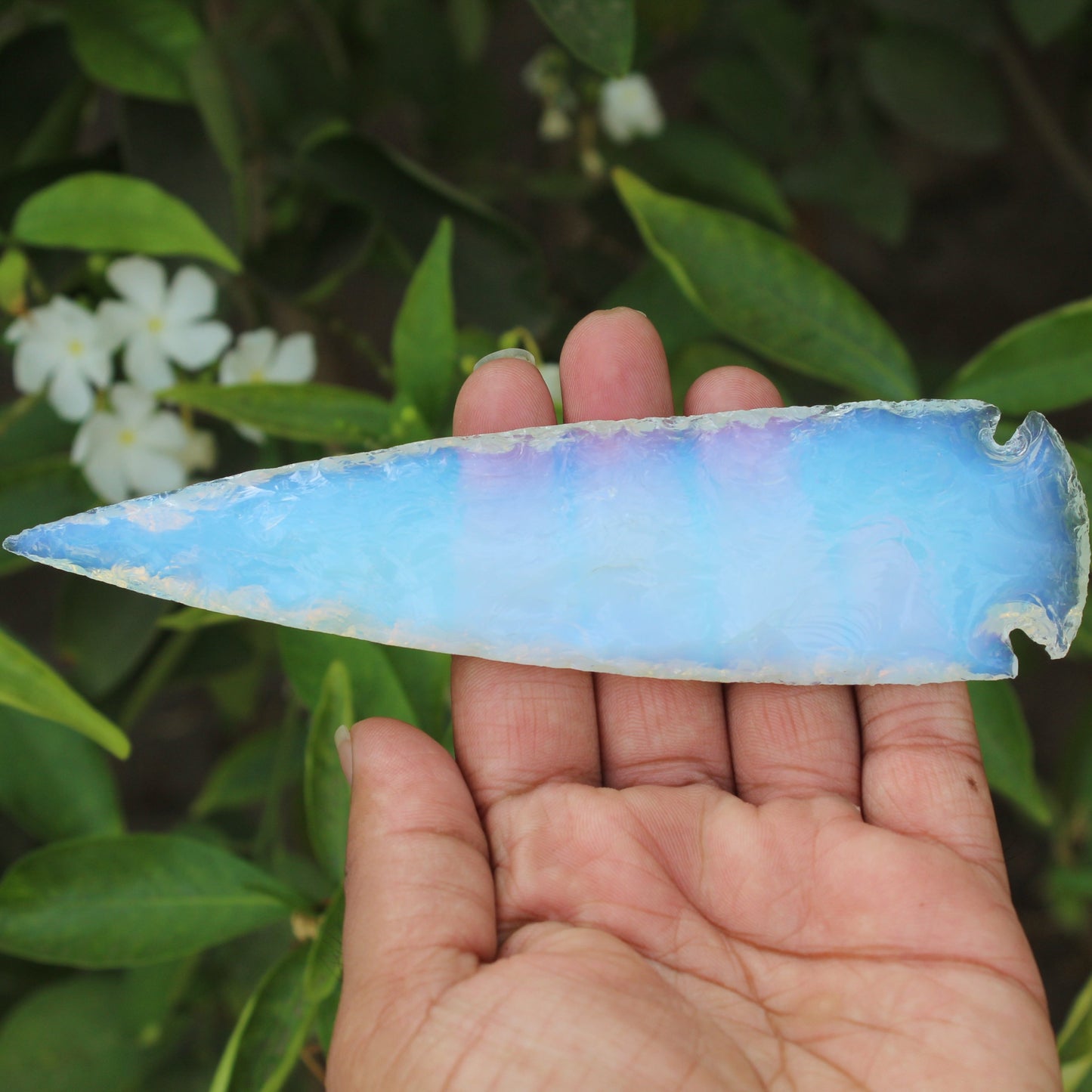 Opalite Raw Arrowhead