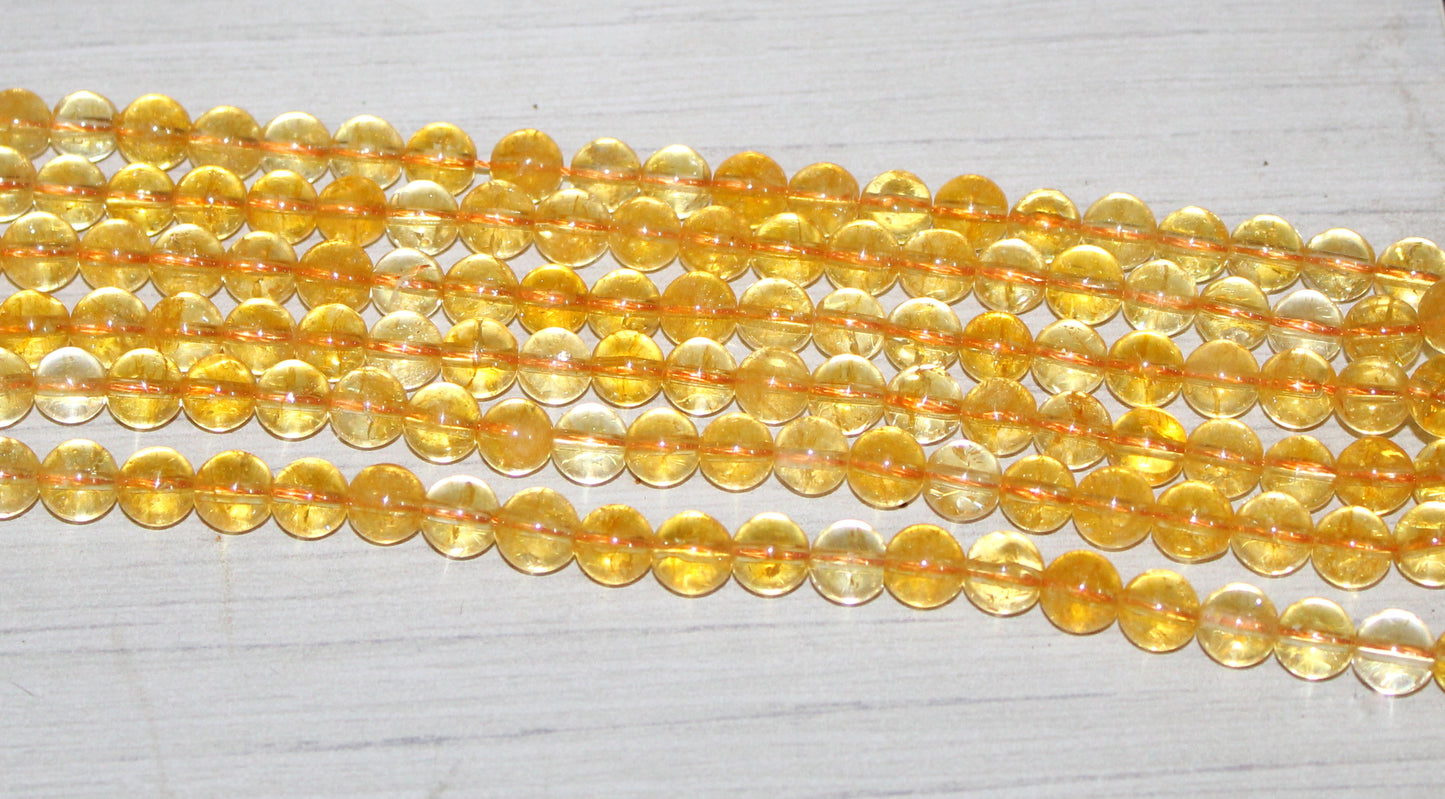 Natural Citrine Beads