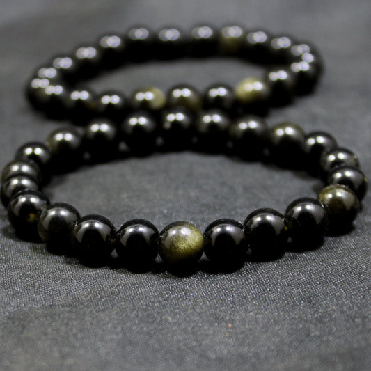 Sheer Black Obsidian Bracelet
