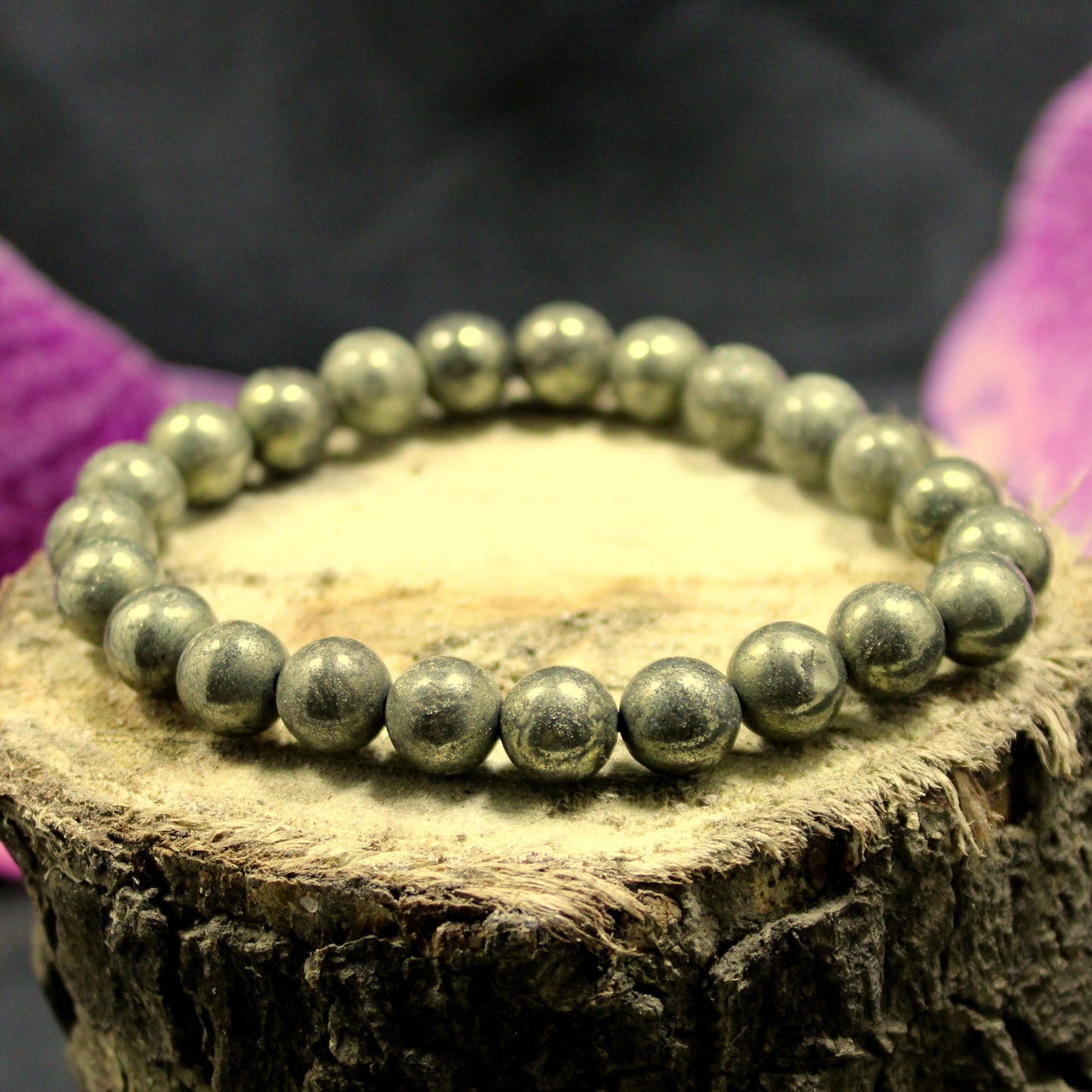 Natural Pyrite Bracelet