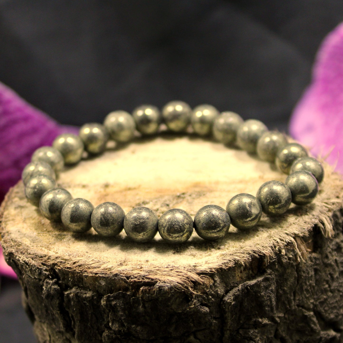 Natural Pyrite Bracelet