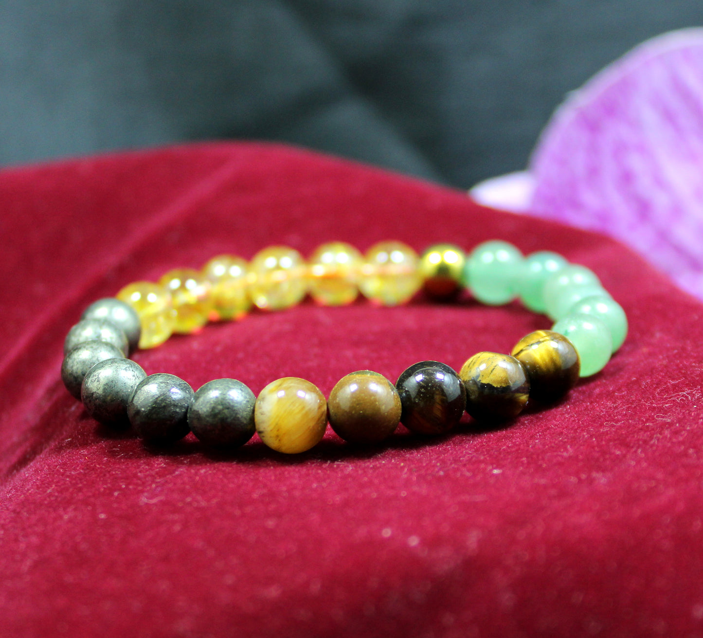 Natural Money Magnet Bracelet