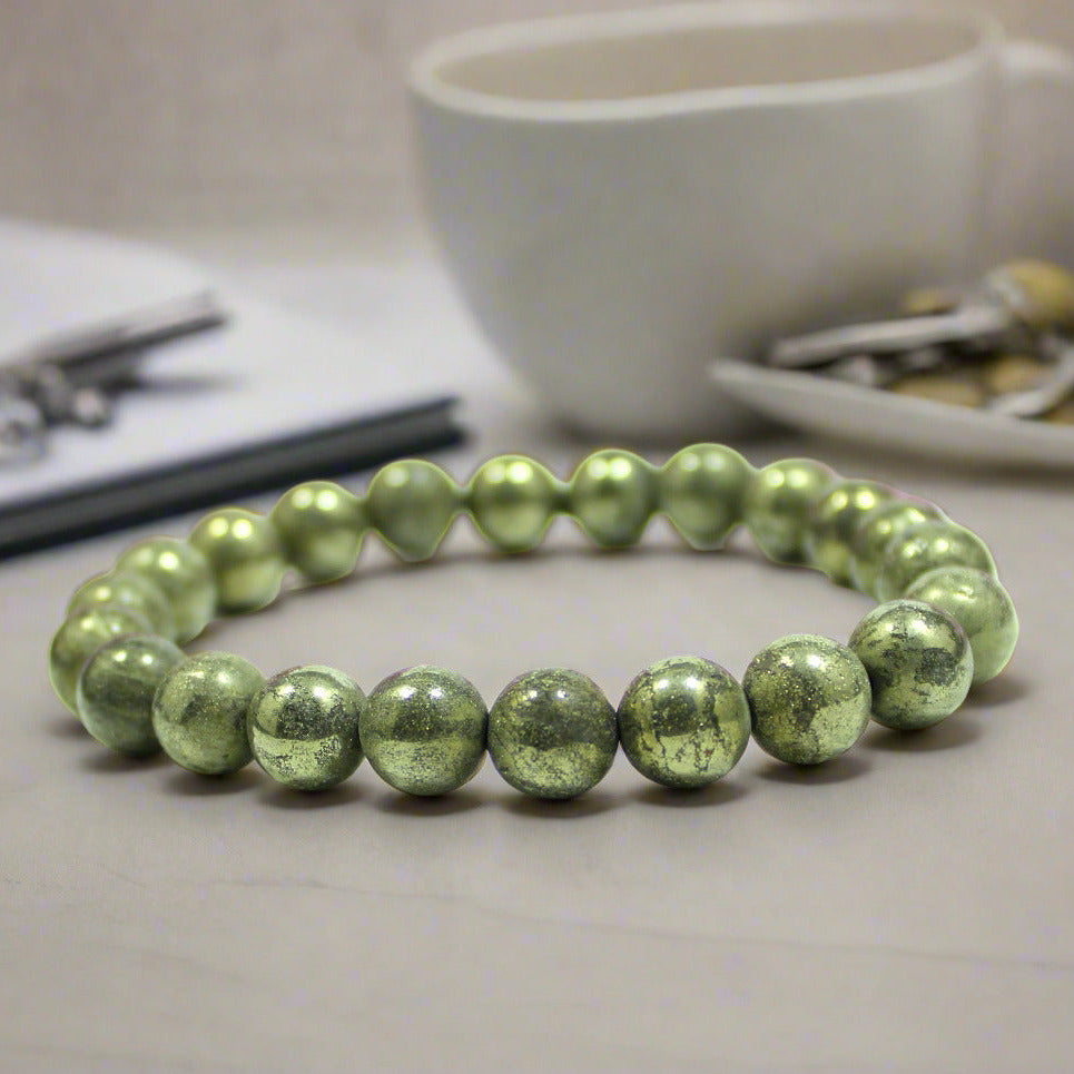 Natural Pyrite Bracelet