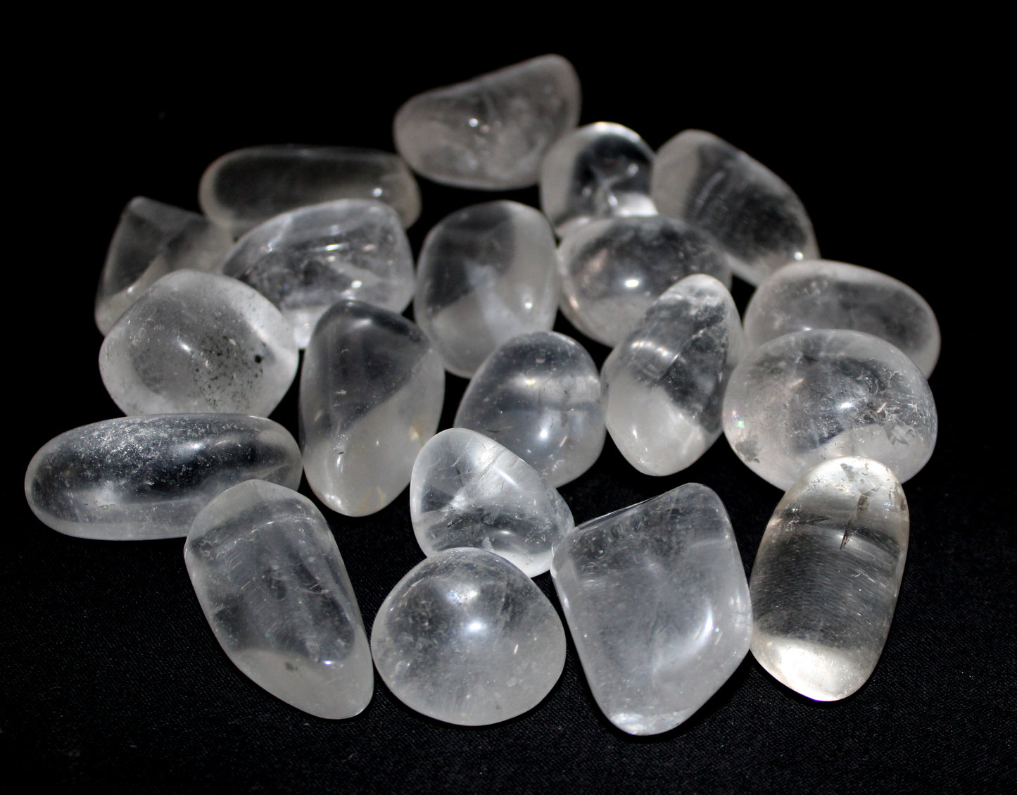 Natural Clear Quartz Tumble Stones
