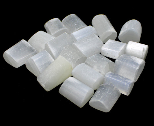 Natural Selenite Tumbled Stones
