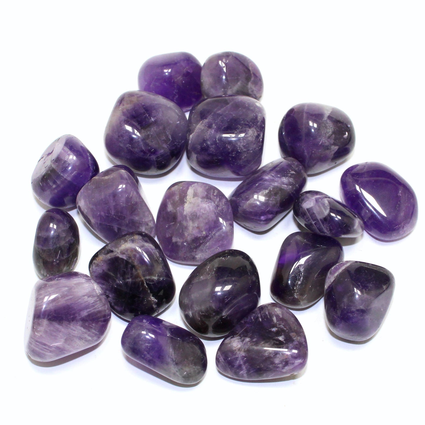Natural Amethyst Tumble Stones