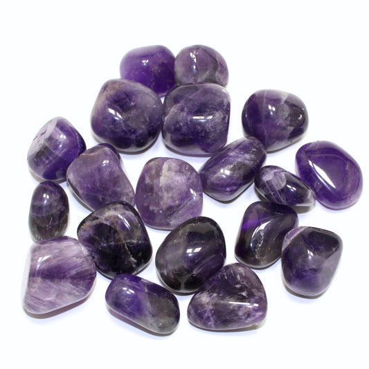 Natural Amethyst Tumble Stones