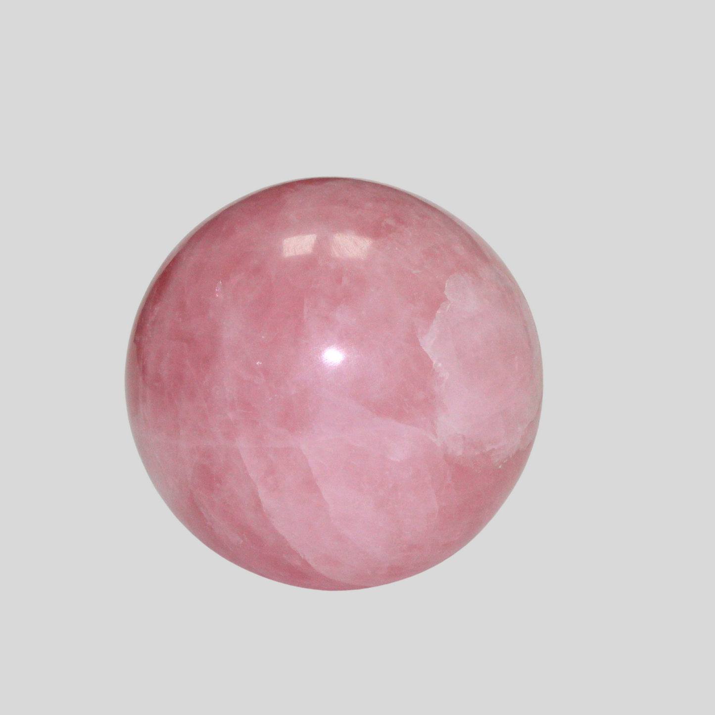 Natural Rose Quartz Sphere
